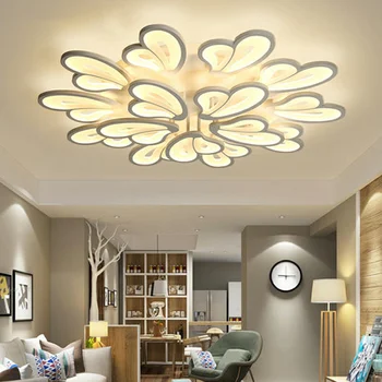מודרני במסדרון תאורה מנורת תקרת הסלון בבית אור נברשת תקרה תאורה ביתית מנורה לכסות גוונים