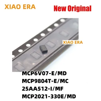 1PCS MCP6V07-E/MD MCP9804T-E/MC 25AA512-אני/MF MCP2021-330E/MD DFN8