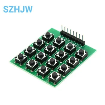 Micro Switch 4*4 מטריקס מקלדת 8-bit כפתור עצמאית כפתור MCU חיצוני הרחבה מקלדת מודול עבור Arduino
