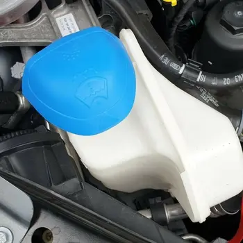 תרסיס יכול לכסות את הרכב מגב נוזל שטיפה מאגר פקק של בקבוק פלסטיק כחול עבור פולקסווגן אאודי סקודה 6V0955485 6V0 955 485