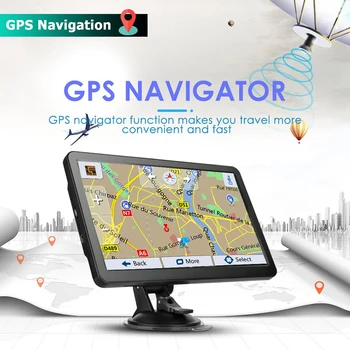 G101 GPS Navigator 7 אינץ ' לרכב ניווט GPS Navigator 256MB+8G מסך קיבולי FM הנחיות קוליות רזולוציית HD עבור מכונית משאית