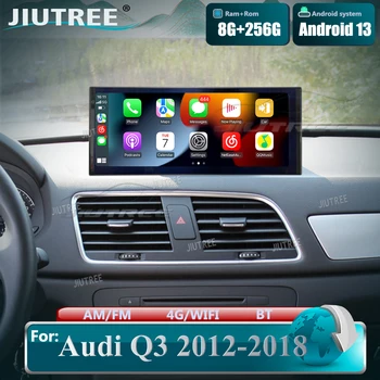 8 Core אנדרואיד 13 רדיו במכונית מולטימדיה סטריאו עבור אאודי Q3 2012 - 2018 Google WIFI 4G RAM IPS מסך מגע ניווט GPS Carplay