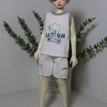 אופנה 45cm בובת בגדים קצרים/האפוד עבור 1/4 Bjd בובה יפה בגדים Diy ילדה צעצועים להתלבש מתנה בובה אביזרים