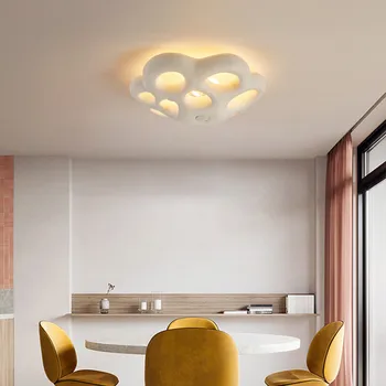 סקנדינבי מינימליסטי פטאל הוואבי-סאבי LED השינה מנורות תקרה נברשת חי האוכל חדר לימוד עיצוב הבית התקרה תאורה