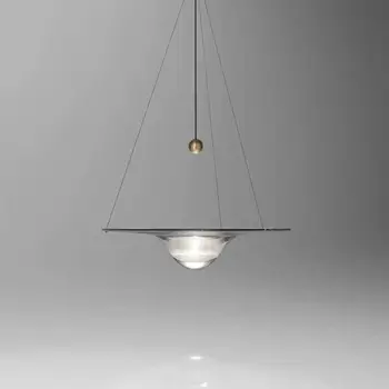 הכדור נברשת זכוכית הכדור סקנדינביה קרטון המנורה פריטים דקורטיביים לבית תאורה זכוכית כדור הברק השעיה