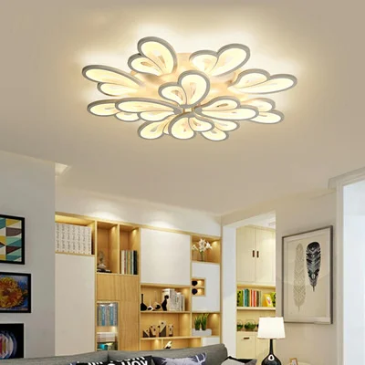 מודרני במסדרון תאורה מנורת תקרת הסלון בבית אור נברשת תקרה תאורה ביתית מנורה לכסות גוונים . ' - ' . 2