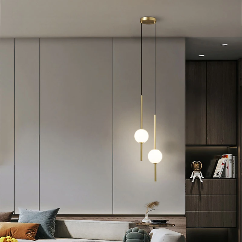 מנורת זהב אלגנטי תליון אור מודרניים 1-אור התקרה תלוי גוף תאורה זהב לסיים ,אידיאלי עבור חדר השינה, הסלון, Bu . ' - ' . 1