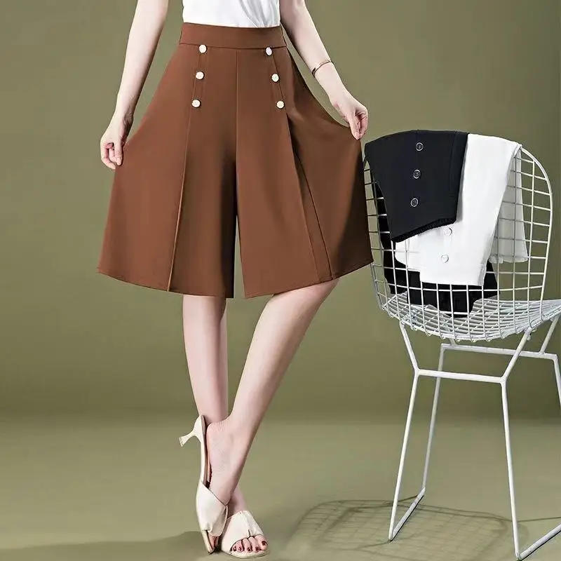 חצאית קו החצאית לכסות את הבטן הגדולה טבור גבוהה המותניים מטריה חצאית נשים קיץ 2023 חדש רזה בתוספת גודל חצאית . ' - ' . 2