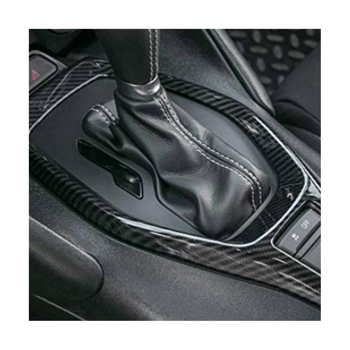 עבור שברולט קמארו 2017 הפנים אביזרי רכב סטיילינג ציוד הבקרה לקצץ לכסות לקצץ מסגרת רצועת מדבקה קיט . ' - ' . 1