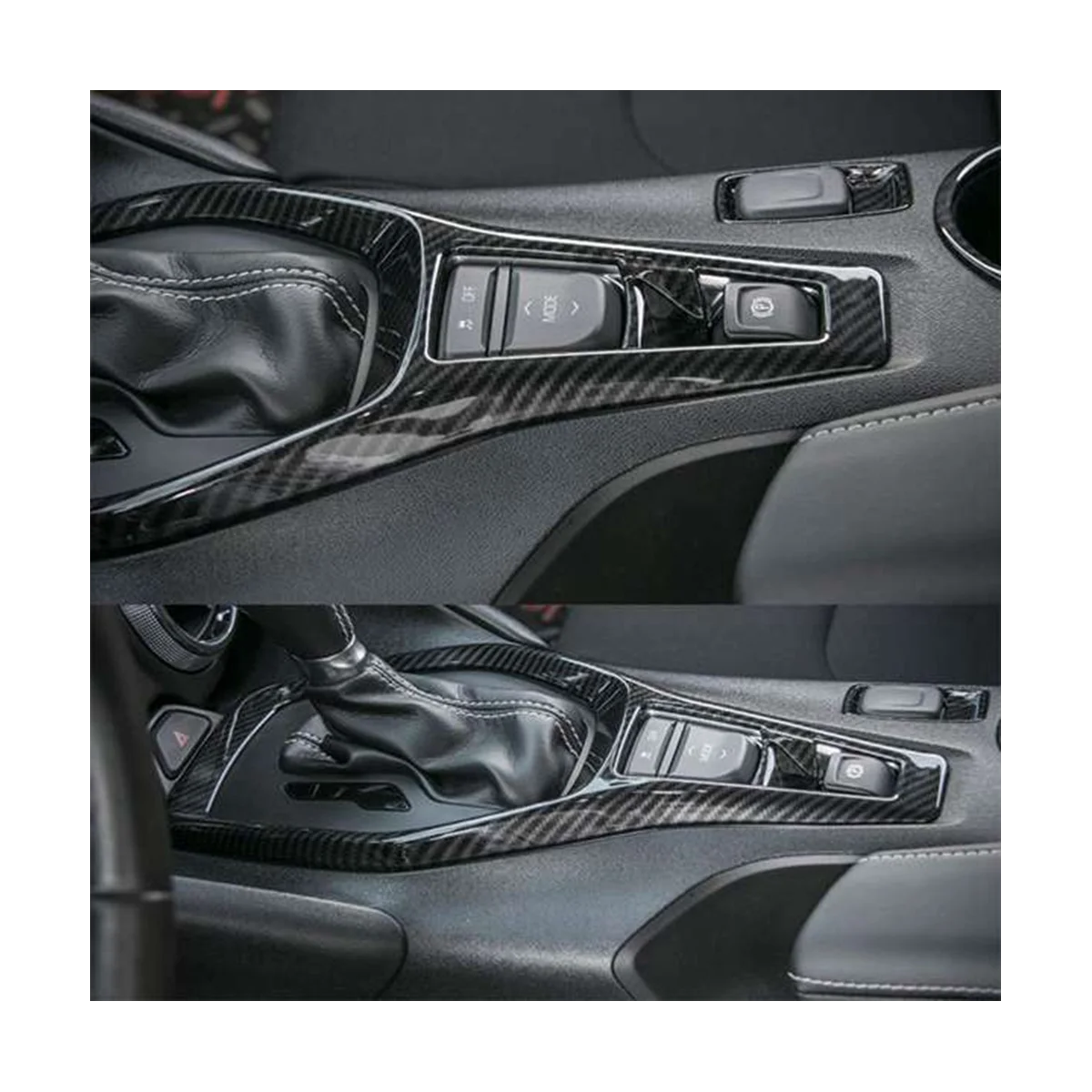 עבור שברולט קמארו 2017 הפנים אביזרי רכב סטיילינג ציוד הבקרה לקצץ לכסות לקצץ מסגרת רצועת מדבקה קיט . ' - ' . 2