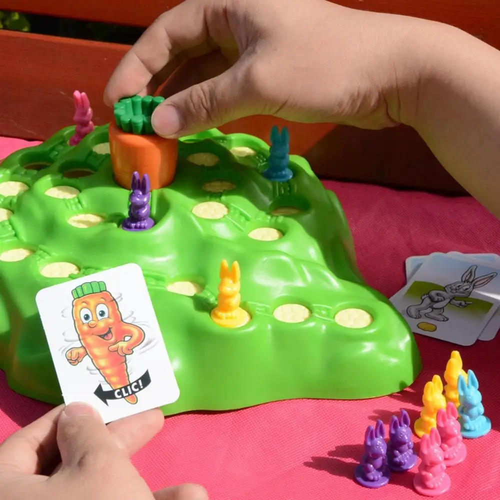 ארנב קרוס קאנטרי תחרות של ילדים משחק פאזל הורות המודיעין משחק לוח משפחה המפלגה המשחק . ' - ' . 2