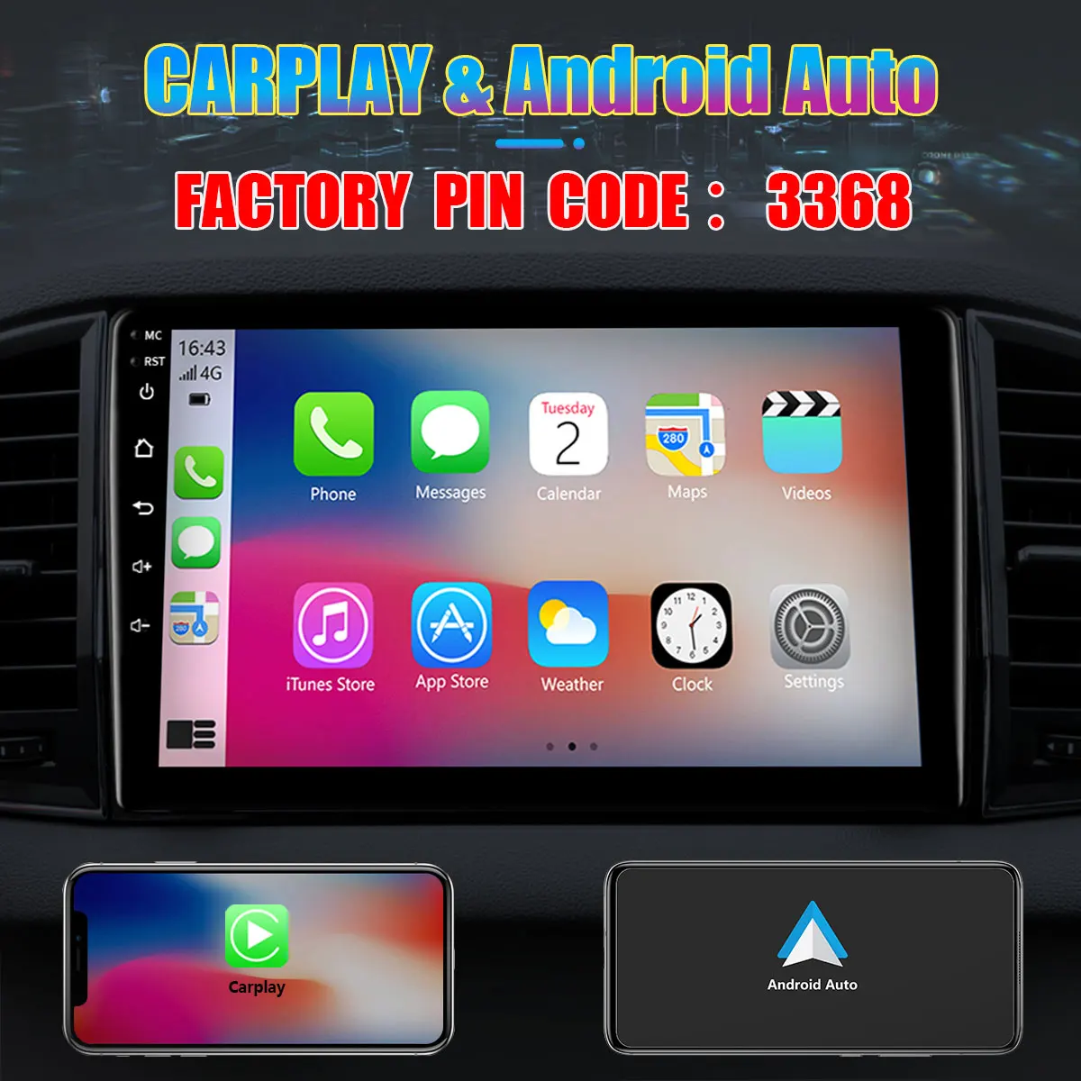 אנדרואיד 13 רדיו במכונית עבור שברולט Captiva 2008-2012, 9ס מ 2K נגן מולטימדיה עם 4G המכונית Carplay & 2Din ניווט GPS. . ' - ' . 2