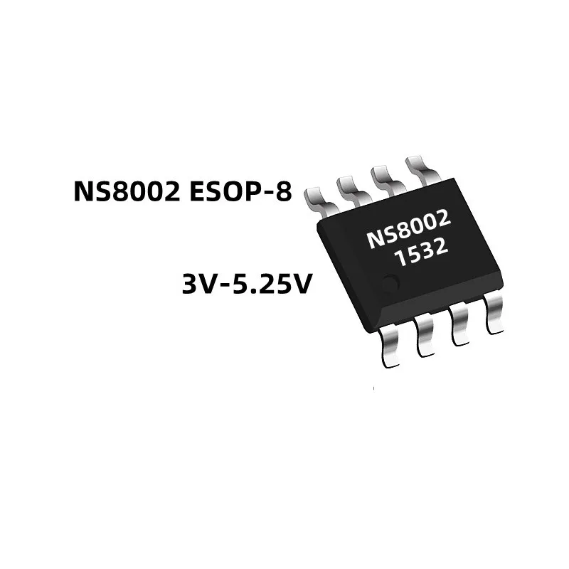 NS8002 SOP-8 טווח מתח: 3-5.25 V 2.4 W מונו AB אודיו כוח מעגל משולב . ' - ' . 0