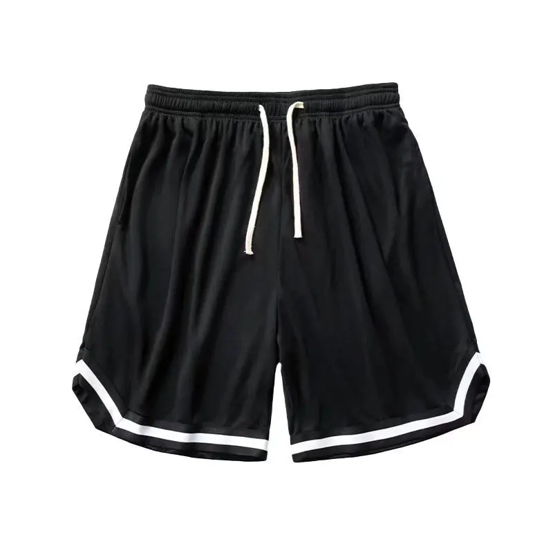 2023 גברים מזדמנים מכנסיים קצרים בקיץ Mesh פועל כושר ספורט מכנסיים קצרים מהירים יבשות זכר רופף כדורסל אימונים מכנסיים Beachwear . ' - ' . 4