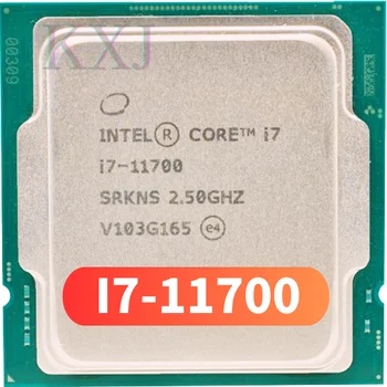 החדש Intel Core i7 11700 i7-11700 2.5 GHz שמונה ליבות שש עשרה-חוט המעבד L3=16M 65W LGA 1200 לא אוהד